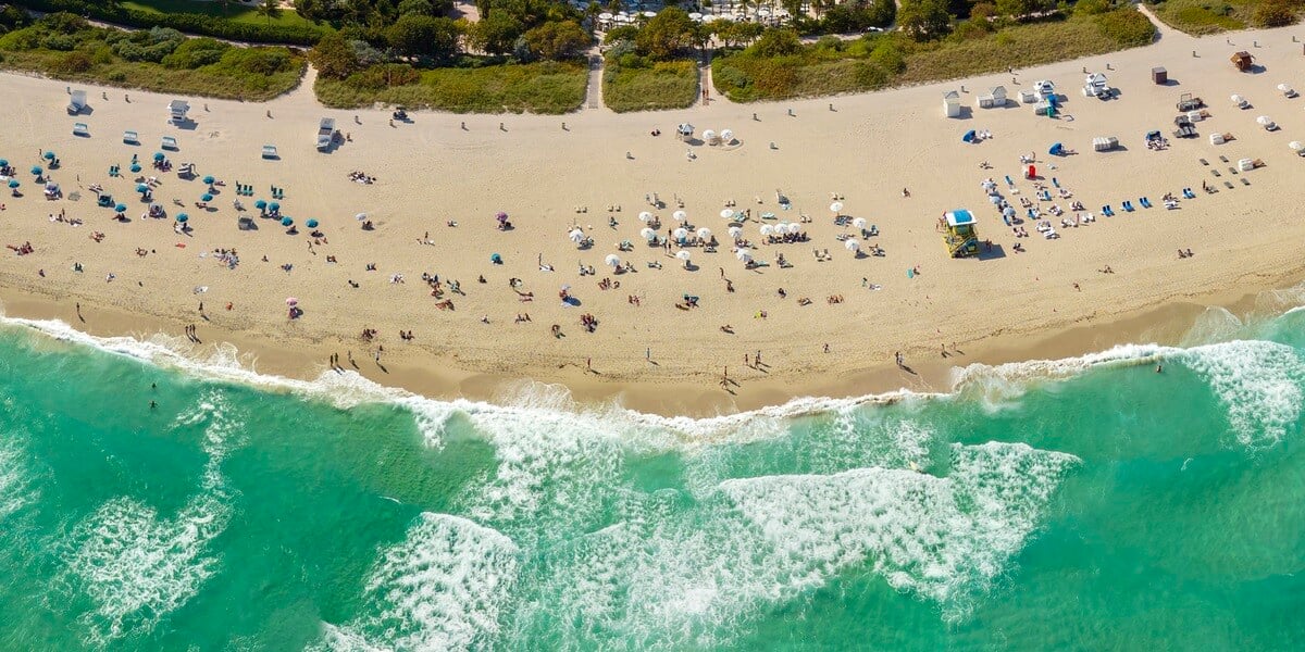 A beach in Florida